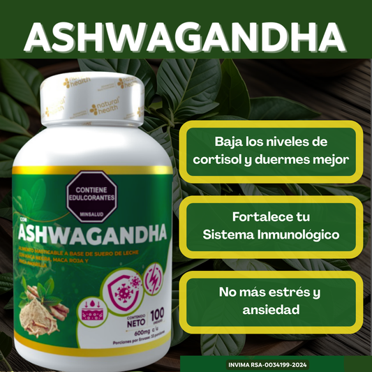 Ashwagandha 100 pastillas