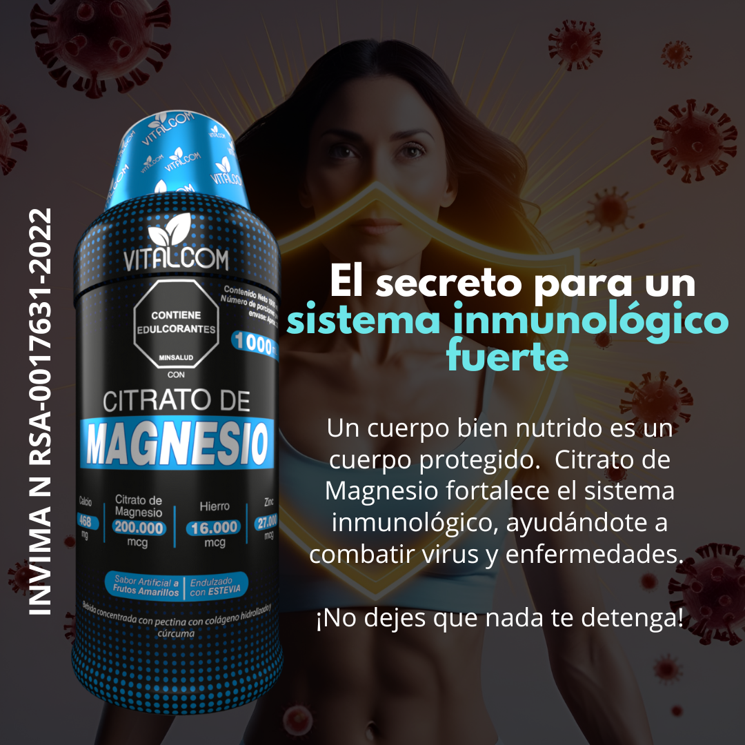 Citrato de Magnesio - Líquido 1000 ml