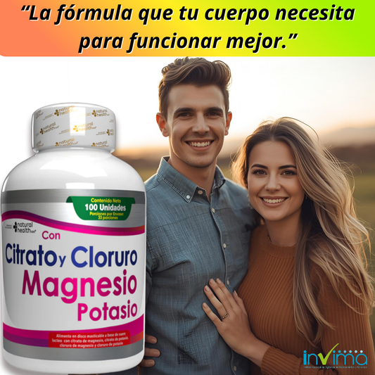 CITRATO Y CLORURO DE MAGNESIO Y POTASIO
