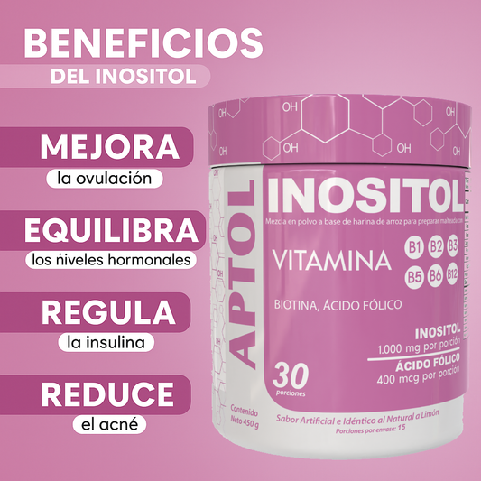 Inositol polvo - 450 gramos